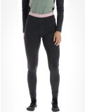 Miniatura Odlo, Natural Performance PW 150 pantalón termoactivo mujeres Dark Grey Melange - Pale Mauve gris 