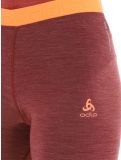 Miniatura Odlo, Natural Performance PW 150 pantalón termoactivo mujeres Spiced Apple Melange  - Live Wire borgoña 