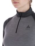 Miniatura Odlo, Natural Performance PW 150 jersey mujeres Grey Melange - Dark Grey Melange gris 