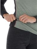 Miniatura Odlo, Natural Performance PW 150 jersey mujeres Matte Green - Dark Grey Melange gris, verde 