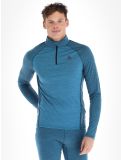 Miniatura Odlo, Natural Performance PW 150 jersey hombres Saxony Blue - Deep Dive Melange azul 