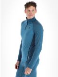 Miniatura Odlo, Natural Performance PW 150 jersey hombres Saxony Blue - Deep Dive Melange azul 