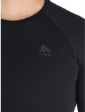 Miniatura Odlo, Perfomance Warm Eco camisa termoactiva hombres Black - Odlo Graphite Grey gris, negro 