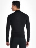 Miniatura Odlo, Perfomance Zip Performance Warm Eco jersey hombres Black - Odlo Graphite Grey gris, negro 