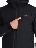 Miniatura Peak Performance, M Maroon chaqueta de esquí hombres Black negro 