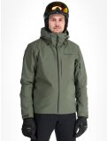 Miniatura Peak Performance, M Maroon chaqueta de esquí hombres Pine Needle verde 