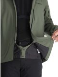 Miniatura Peak Performance, M Maroon chaqueta de esquí hombres Pine Needle verde 