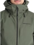 Miniatura Peak Performance, M Maroon chaqueta de esquí hombres Pine Needle verde 