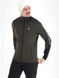 Miniatura Peak Performance, M Rider Mid Zip chaleco hombres Olive Extreme Black negro, verde 