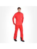 Miniatura Peak Performance, Rider Zip chaleco hombres polar rojo 