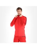 Miniatura Peak Performance, Rider Zip chaleco hombres polar rojo 