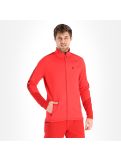 Miniatura Peak Performance, Rider Zip chaleco hombres polar rojo 