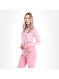 Miniatura Peak Performance, Spirit Half Zip Printed camisa termoactiva mujeres pattern rosa