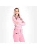 Miniatura Peak Performance, Spirit Half Zip Printed camisa termoactiva mujeres pattern rosa