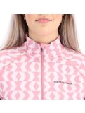 Miniatura Peak Performance, Spirit Half Zip Printed camisa termoactiva mujeres pattern rosa