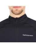 Miniatura Peak Performance, Spirit Half Zip camisa termoactiva hombres negro