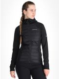 Miniatura Peak Performance, W Down Hybrid Hood chaleco mujeres 