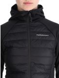 Miniatura Peak Performance, W Down Hybrid Hood chaleco mujeres 