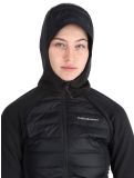 Miniatura Peak Performance, W Down Hybrid Hood chaleco mujeres 