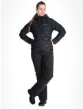 Miniatura Peak Performance, W Helium Down Hood chaqueta de plumas mujeres Black negro 