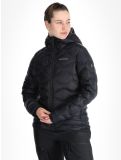 Miniatura Peak Performance, W Helium Down Hood chaqueta de plumas mujeres Black negro 