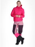 Miniatura Peak Performance, W Helium Down Hood chaqueta de plumas mujeres Beetroot Purple púrpura 