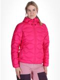 Miniatura Peak Performance, W Helium Down Hood chaqueta de plumas mujeres Beetroot Purple púrpura 