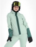 Miniatura Peak Performance, W Rider Insulated Ski chaqueta de esquí mujeres Delta Green Smoke Pine verde 