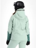 Miniatura Peak Performance, W Rider Insulated Ski chaqueta de esquí mujeres Delta Green Smoke Pine verde 