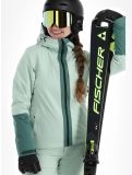 Miniatura Peak Performance, W Rider Insulated Ski chaqueta de esquí mujeres Delta Green Smoke Pine verde 