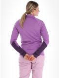 Miniatura Peak Performance, W Rider Mid Zip chaleco mujeres Action Lilac Indigo púrpura 