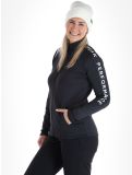 Miniatura Peak Performance, W Rider Mid Zip chaleco mujeres Black-Black negro 