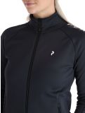 Miniatura Peak Performance, W Rider Mid Zip chaleco mujeres Black-Black negro 