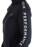 Miniatura Peak Performance, W Rider Mid Zip chaleco mujeres Black-Black negro 