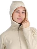 Miniatura Peak Performance, W Rider Zip Hood chaleco mujeres Sand Fog beige 