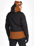 Miniatura Picture, Broader 3L chaqueta de esquí hardshell hombres Black Chocolate marrón, negro 