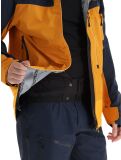 Miniatura Picture, Broader 3L chaqueta de esquí hardshell hombres Camel-Dark Blue azul, naranja 