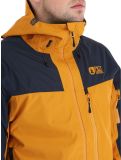 Miniatura Picture, Broader 3L chaqueta de esquí hardshell hombres Camel-Dark Blue azul, naranja 