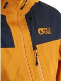 Miniatura Picture, Broader 3L chaqueta de esquí hardshell hombres Camel-Dark Blue azul, naranja 