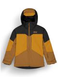 Miniatura Picture, Cossmo chaqueta de esquí niños Black Honey Chocolate marrón, naranja, negro 