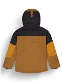 Miniatura Picture, Cossmo chaqueta de esquí niños Black Honey Chocolate marrón, naranja, negro 