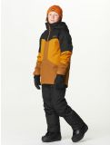 Miniatura Picture, Cossmo chaqueta de esquí niños Black Honey Chocolate marrón, naranja, negro 