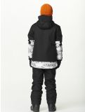 Miniatura Picture, Daumy chaqueta de esquí niños Black Mood Print Honey azul, naranja, negro 