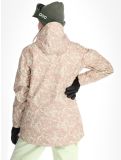 Miniatura Picture, Glawi chaqueta de esquí mujeres Textury Print beige 