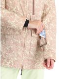 Miniatura Picture, Glawi chaqueta de esquí mujeres Textury Print beige 