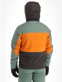 Miniatura Picture, Object chaqueta de esquí hombres Raven Grey gris, naranja, verde 