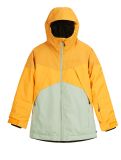 Miniatura Picture, Seady chaqueta de esquí niños Desert Sage naranja, verde 