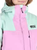 Miniatura Picture, Seakrest chaqueta de esquí mujeres Silt Green Orchid Acid Lime gris, rosa 