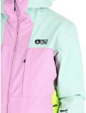 Miniatura Picture, Seakrest chaqueta de esquí mujeres Silt Green Orchid Acid Lime gris, rosa 