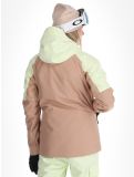 Miniatura Picture, Sitkah chaqueta de esquí mujeres Lime Cream Roebuck marrón, verde 